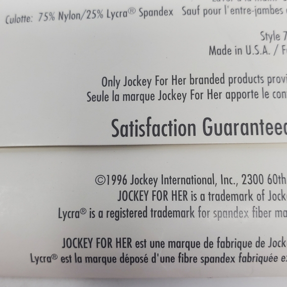 NOS VINTAGE JOCKEY FOR HER LOT OF 3 HOISERY PANTYHOSE NYLON STOCKINGS WOMEN - Picture 9 of 15